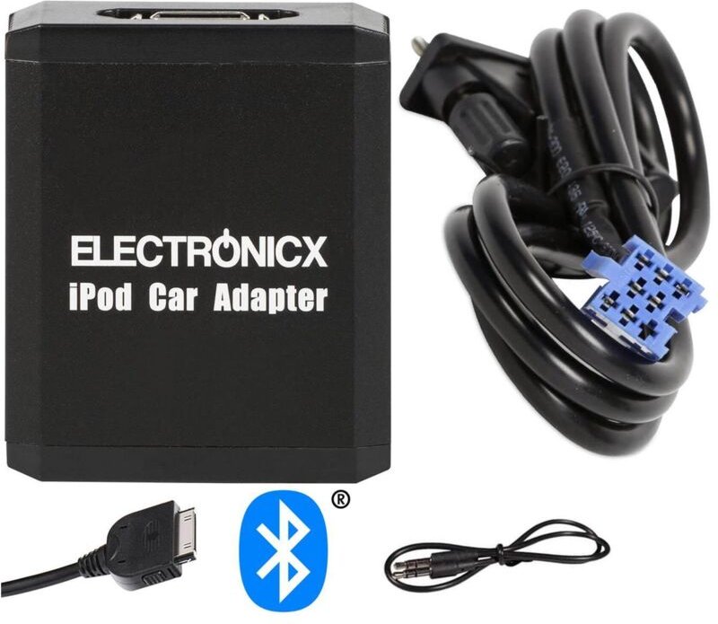 Adapter AUX Bluetooth iPhone iPod iPad Smart Fiat
