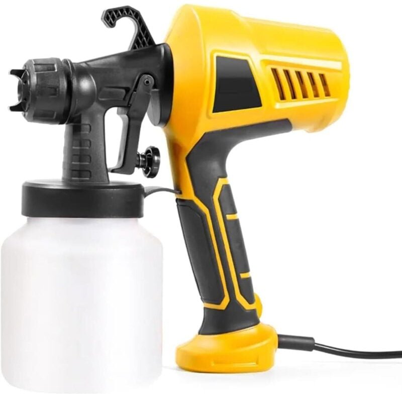 500 W HVLP-Farbspritzgerät, 800 ml elektrisches Spritzgerät, 1000 ml/min Durchflussrate, 3 Modi, für den Innen- und Auße...