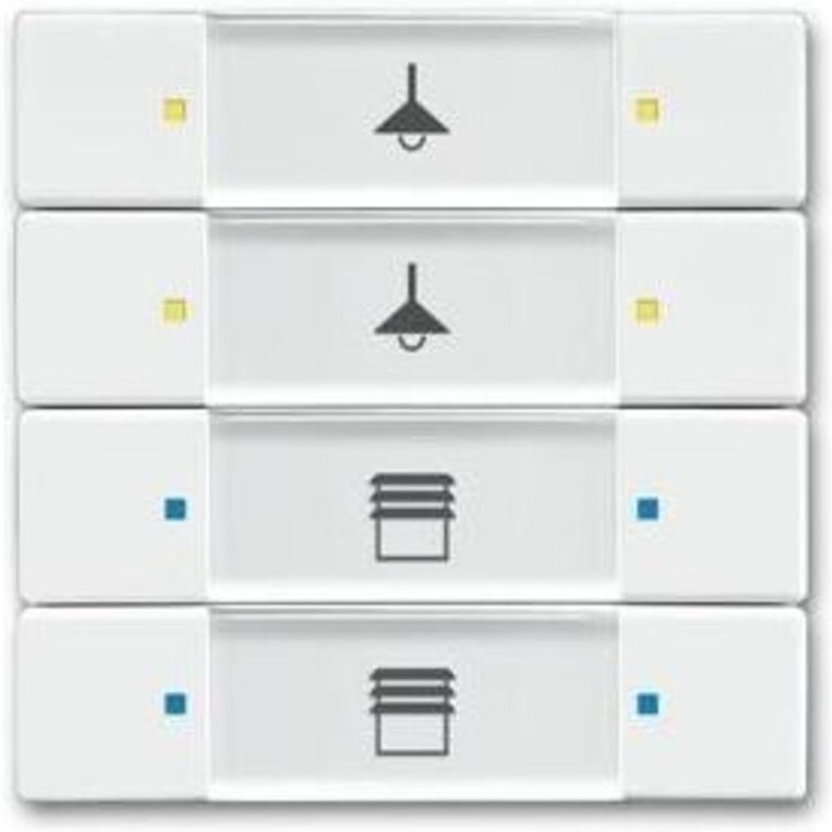 Busch-Jaeger Tastsensor 4/8fach Multifunktion 6127/02-84