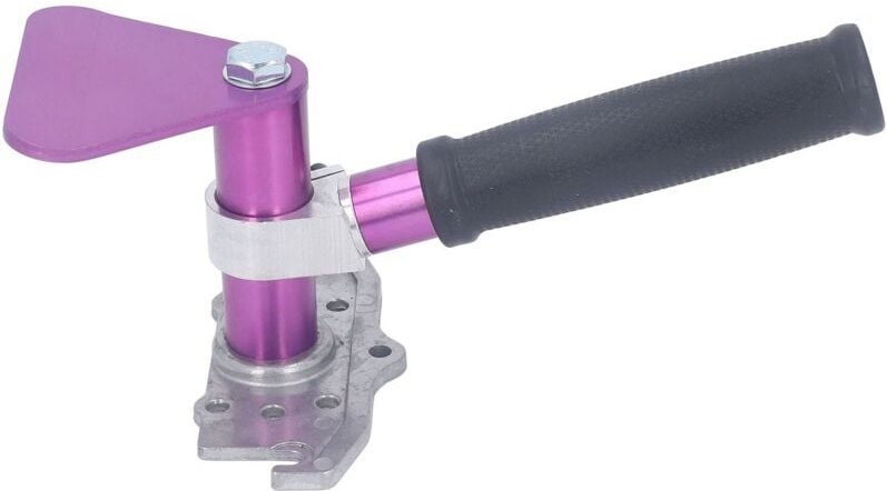 Aramox Flachbrett-Griff-Ausführung, verstellbarer Winkel, Aluminium-Wandtrennwand - Kastenverlängerungsgriff für transpa...