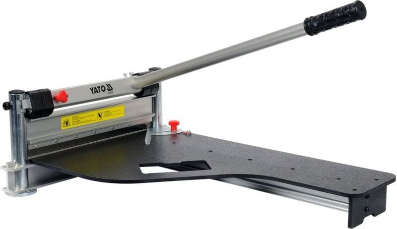 Yato - Laminatschneider Laminatknacker Cutter Schneidegerät Schnittlänge 340 mm Winkellehre