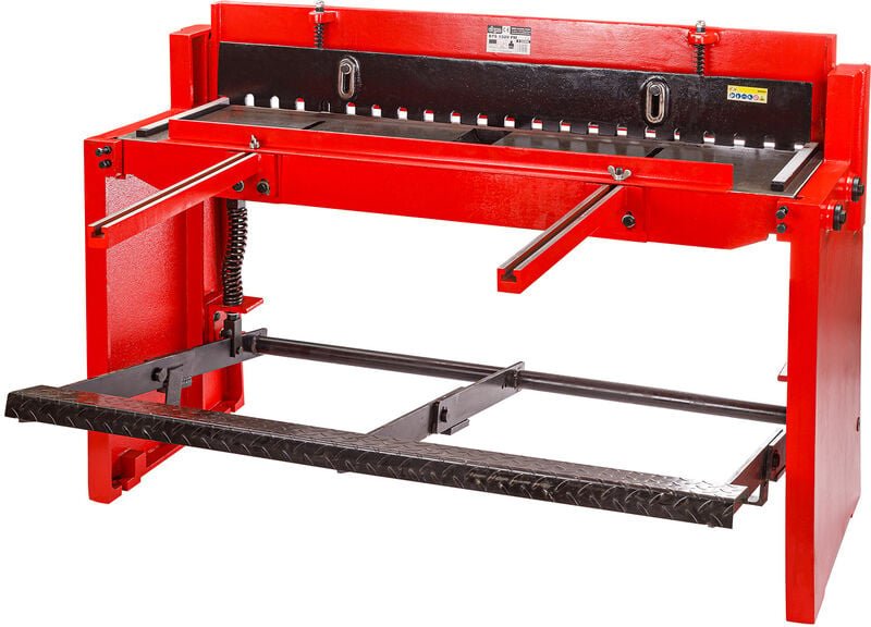 Blechtafelschere Blechschere Tafelschere Schlagschere mit Fußbedienung