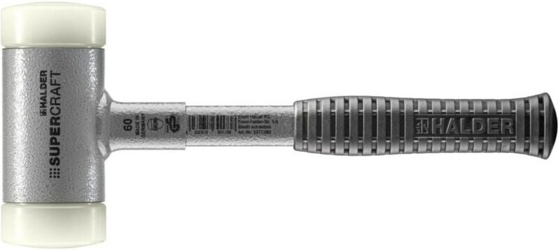 Halder Schonhammer Stahlrohr 60mm rsrf., Nylon
