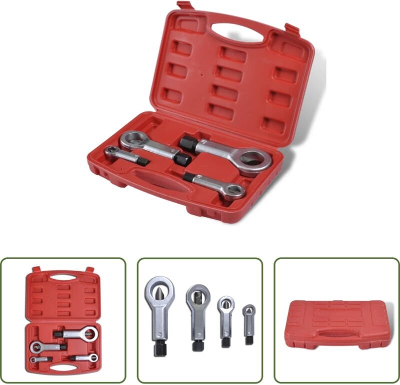 Schraube - 4tlg. Mutternsprenger Satz 9mm-27mm