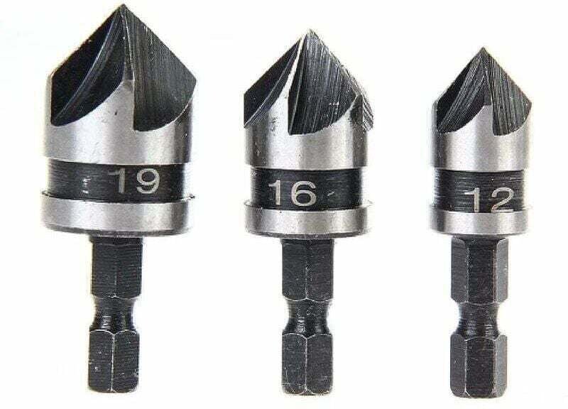 Perceuse À Bois 3 Pièces Lot Accessoires Pour Outils Électriques