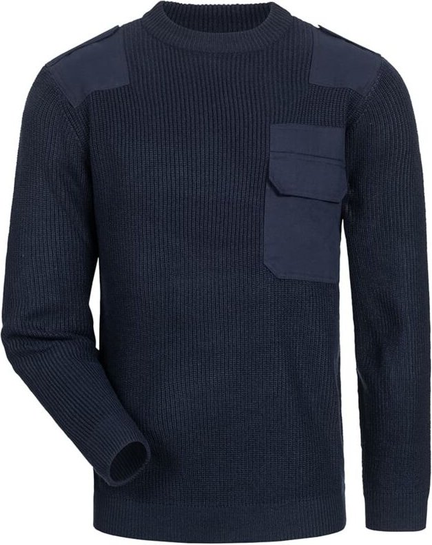 Gr .L (54/56) NAVY PULLOVER MARINE blau NAVY Pullover