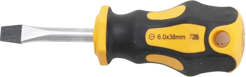 Vergaser-Schraubendreher Schlitz 6 mm Klingenlänge 38 mm