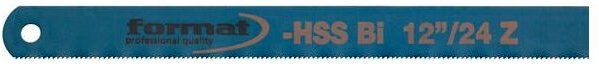 Handsägeblatt HSS-Bi 300mm 24Zähne per Zoll Format