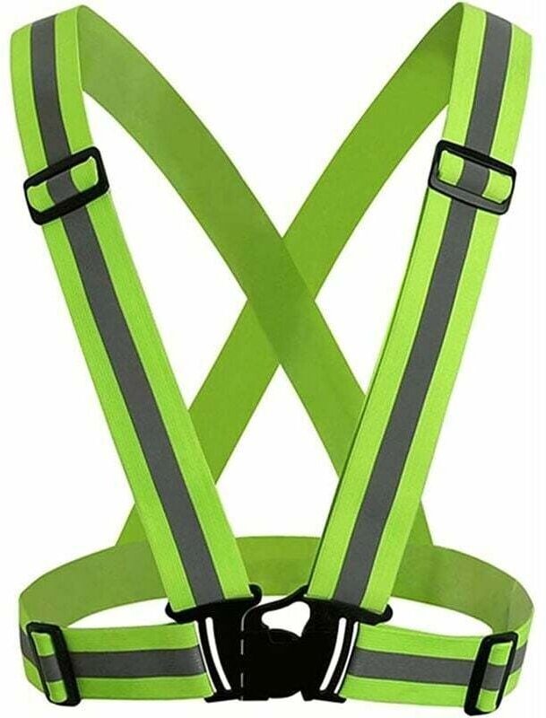 Reflektierende Fahrrad-Sicherheitsweste, hohe Sichtbarkeit, elastische Motorrad-Sicherheitsweste, reflektierende Weste, ...