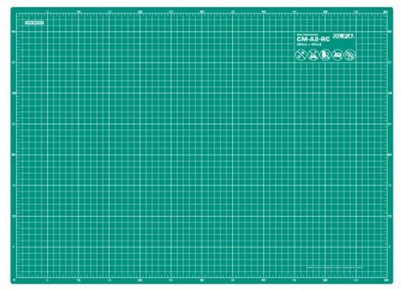Olfa CM-A2-RC Plancha de corte de 2 mm tamaño grande (600 x 430 mm)