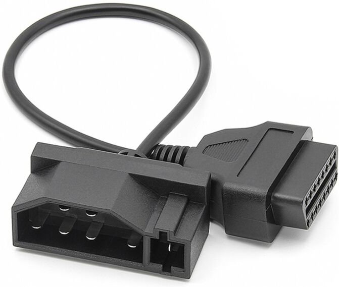 FüR Auto Mobile 7 Bis 16 Pin OBD2 Adapter VerläNgerungs Kabel OBD AnschlüSse Diagnose Werkzeug
