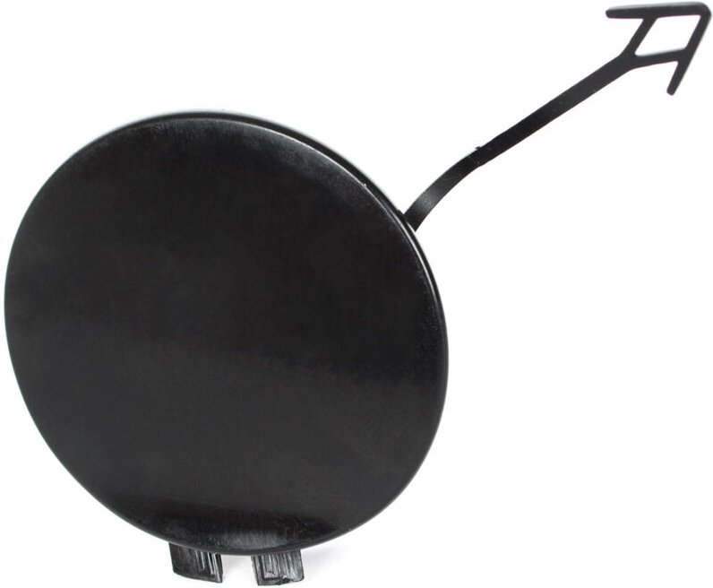 Audi A6 C7 ALLROAD 12-18 Anhängerkupplungsabdeckung in der vorderen Stoßstange SCHWARZ