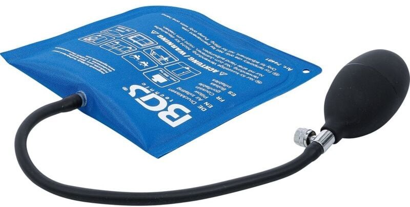 BGS 74481 Druckkissen, mit Handpumpe, Quadrat, 165 x 150 mm