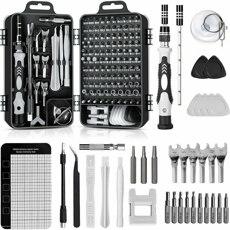 138 in/aus 1 Mini Set Tournevis Precision Kit Tools klein Boite Tournevis Torx Informatique Demontage Pc Portable für Ma...