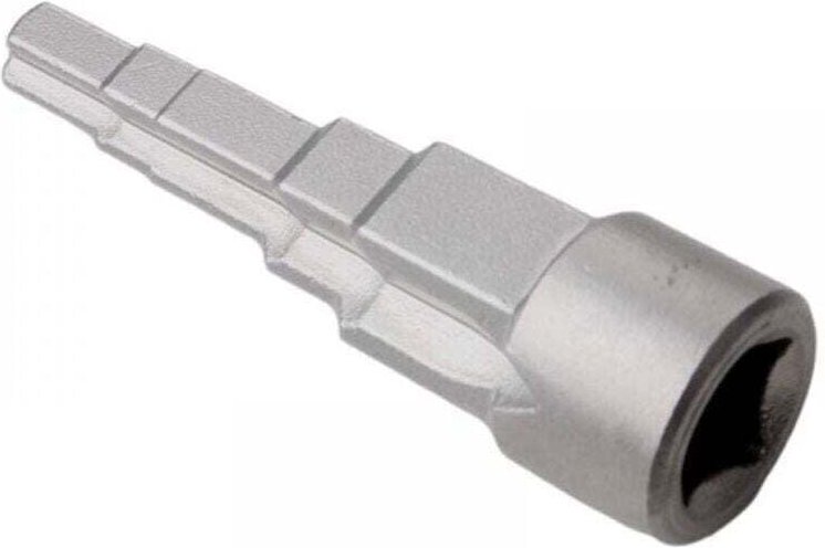 Stufen-Montageschlüssel mit 1/2"-Vierkantaufnahme, 5 Größen für Sanitärkeramik und Heizkörper