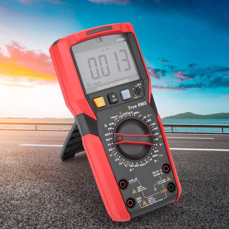 UNi T UT89X Digitalmultimeter für NVC-Messungen mit Temperaturprüfung