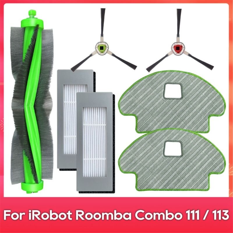 Hauptseitenbürste und HEPA-Filter für Romba Combo