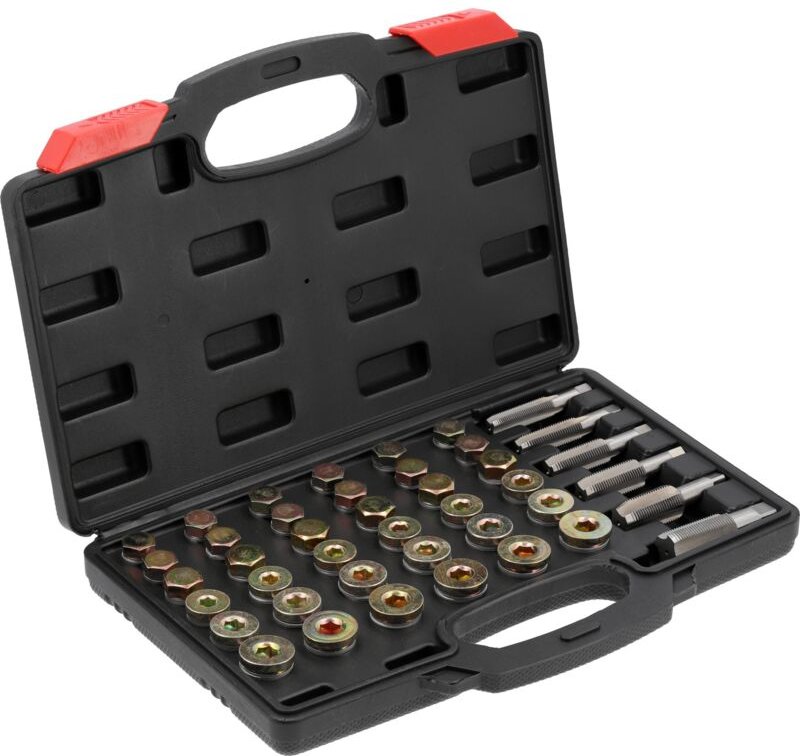 Ölablassschrauben Gewindereparaturset 114-teilig – M13-M22,