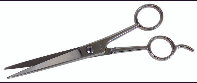 C.k Magma - c.k Extrascharfe Haarschneideschere, spitz mit Kockade, 180 mm Länge C8080