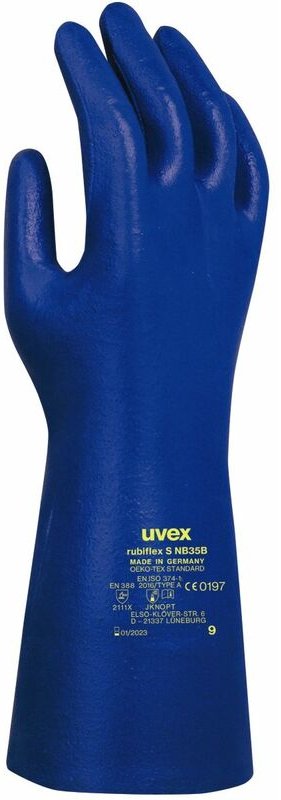 Chemikalien-Schutzhandschuh Rubiflex 35 . Gr. 10 VPE: 10