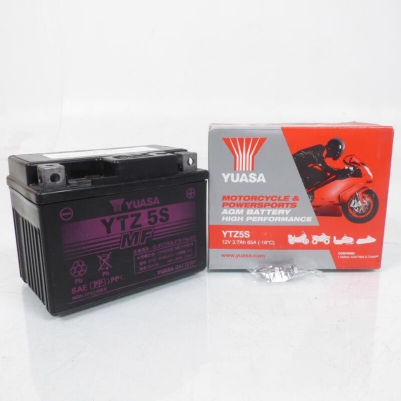 Yuasa-Batterie für Honda-Motorrad 125 CBR R 2004 bis 2020 YTZ5-S