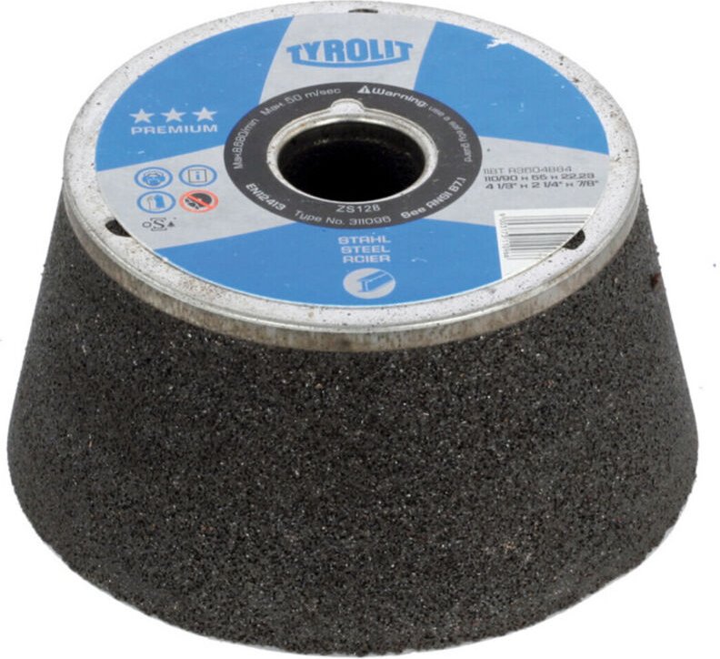 Tyrolit - Topf-Schleifscheibe premium, Scheiben-ØxWandstärke: 110X20 mm