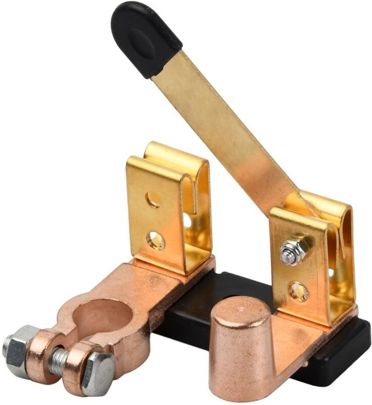 12 V 24 V Batterie-Trennschalter für Auto, LKW, SUV, Boot, Wohnmobil – Batterie-Hauptschalter mit Klingenschalter, Batte...