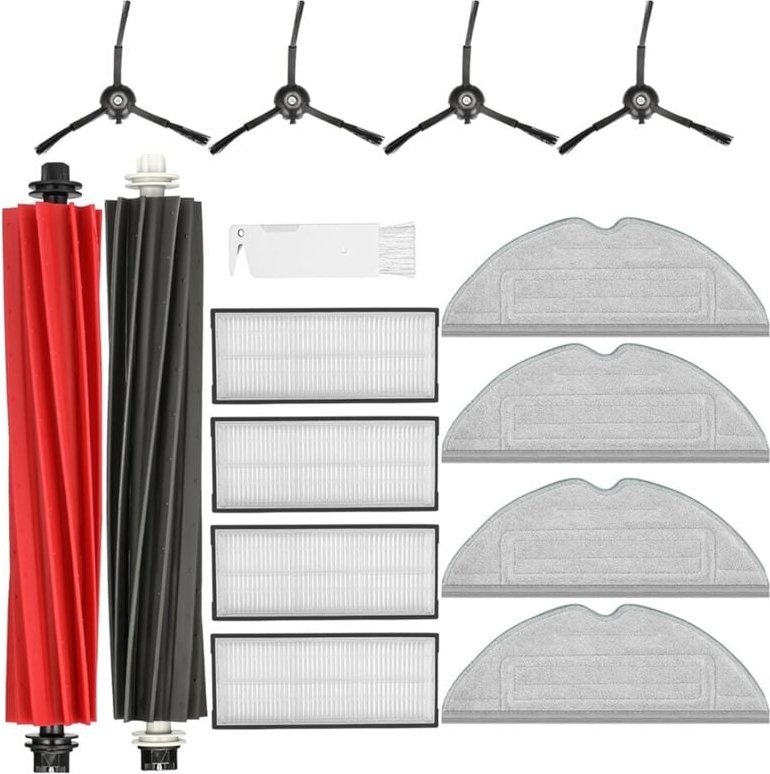 Für S8 / S8+ Hauptseitenbürsten Hepa-Filter Mopptuch