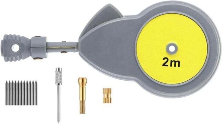 Rotape Bandzirkel mit 10 Bleistiftminen und Messbalken zum Zeichnen von Kreisen und Linien