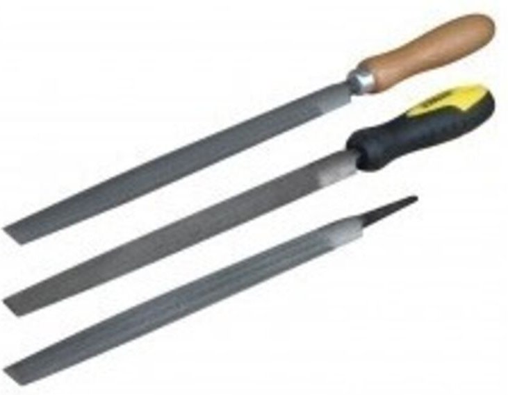 Lime Halbrund 150 mm mit Spitze Halbdurchweich - Outifrance