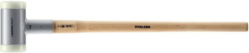 Halder SUPERCRAFT-Vorschlaghammer, schwingungsdämpf. ergon. Hickorystiel, 100 mm, Kopf 210 mm, 7050 g