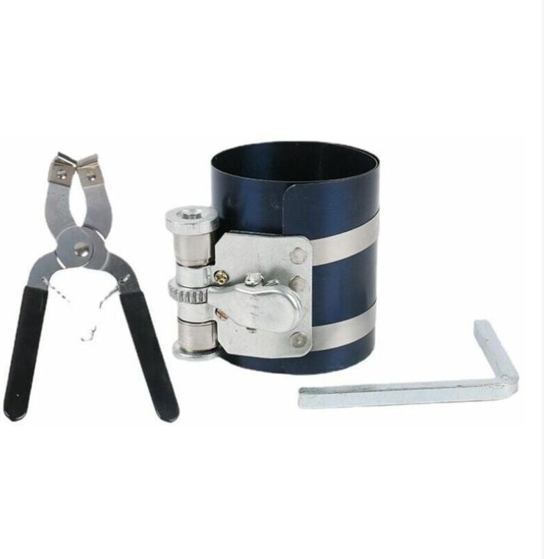 Kolbenringzange, 3-Zoll-Kolbenringkompressor 53–175 mm, Werkzeug zum Ausbau von Kolbenringen und zur Montage von Kolben