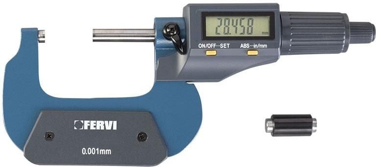 Elektronisches digitales Mikrometer Fervi m021/25/50