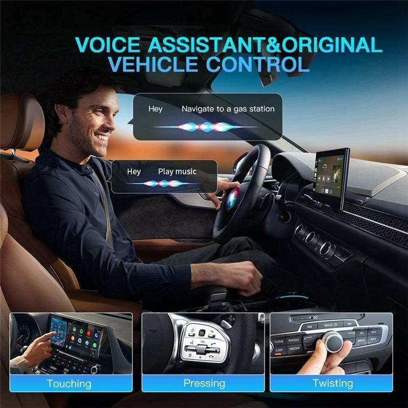 Stecker und Spielen-Carbit-Link Zur Kabellosen CarPlay-Android-AUTO-Box-Autonavigation und -Car-Maschinen-Verbindung