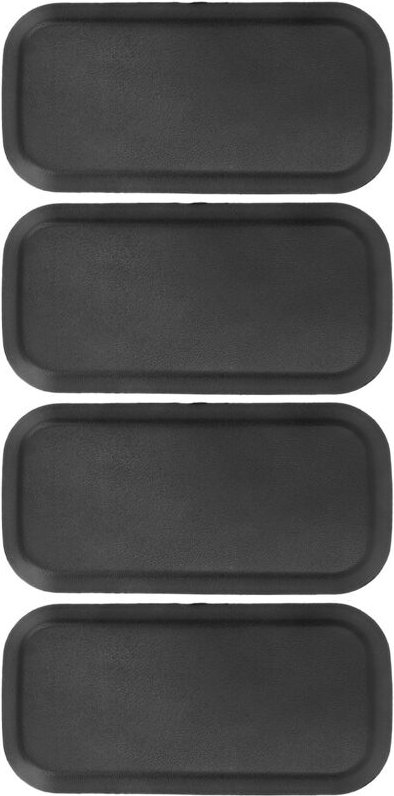 Eosnow 4PCS Sitzbasiskappen decken hochtemperaturbeständige Passform für T5 T5.1 T6 T6.1 Kombi Transporter ab 2003 ab