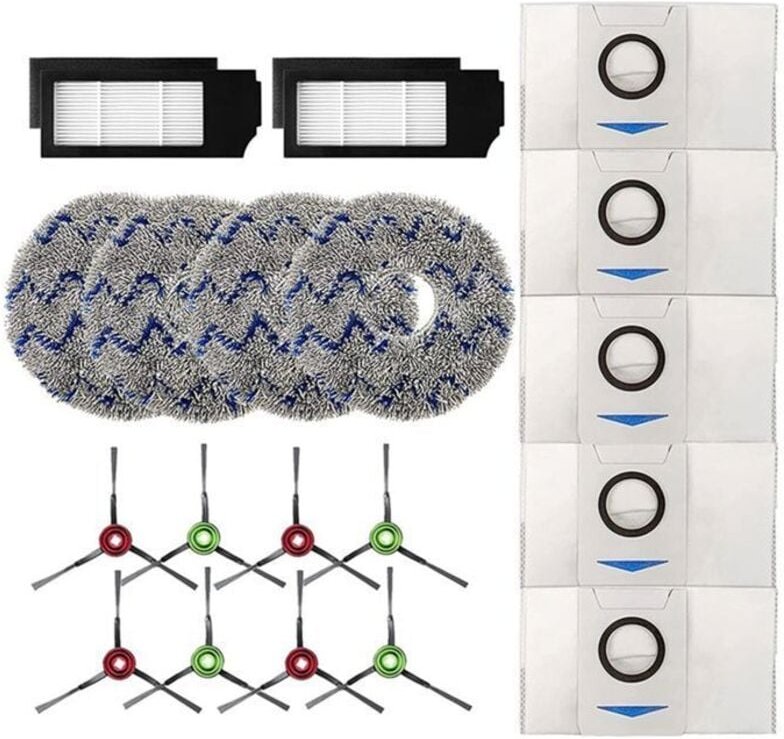 Bodenpflege-Ersatzteilset für ECOVACS DEEBOT X1 Omni/X1TURBO/X1 Plus Saugroboter