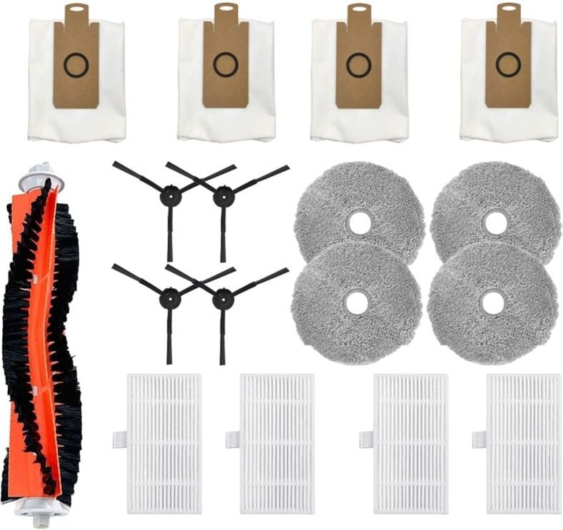 Für Bluebot Hauptseitenbürste Hepa-Filter Mopptuch