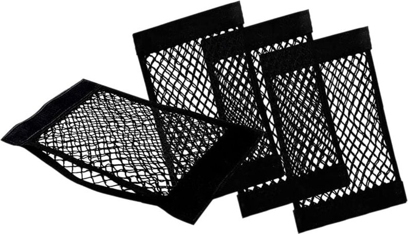 Tlily - 4 stücke 4025 cm auto kofferraumnetz stamm lagerung net lagerung net tasche geeignet für suv van auto lkw