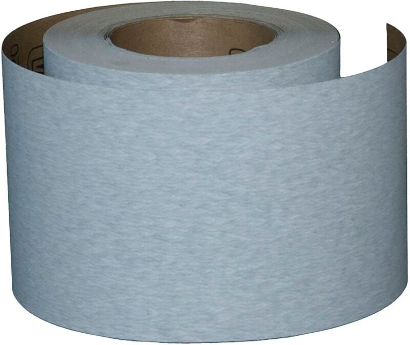 Bohr AAR Lackschleifpapier, Schleifpapier Schleifrolle Schleifband, ideal für Grundierungen, 115 mm Breite, Korn 240, 50...