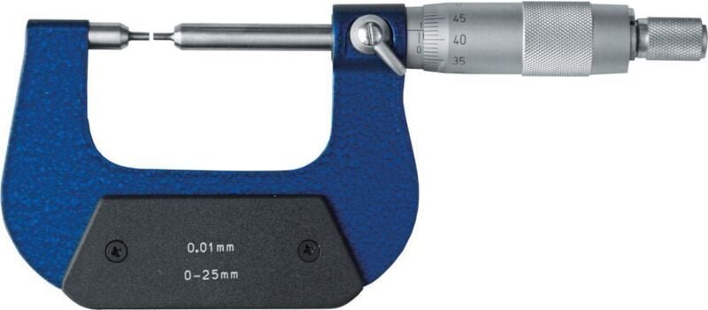 Bügelmessschraube abgesetzte Messfläche 25-50mm - Format