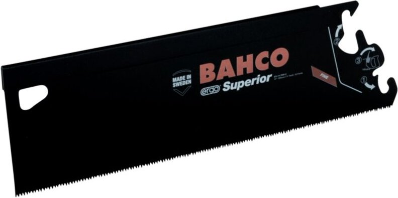 Bahco Superior-Rückensägeblatt für Kunststoffe, Laminate, Holz und Weichmetalle. Zur Verwendung mit ERGO-EX-Griffen 11/1...