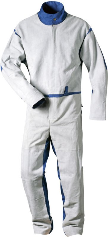 ELMAR Overall M. Spaltlederbesatz Größe 4-XXL(62/64)