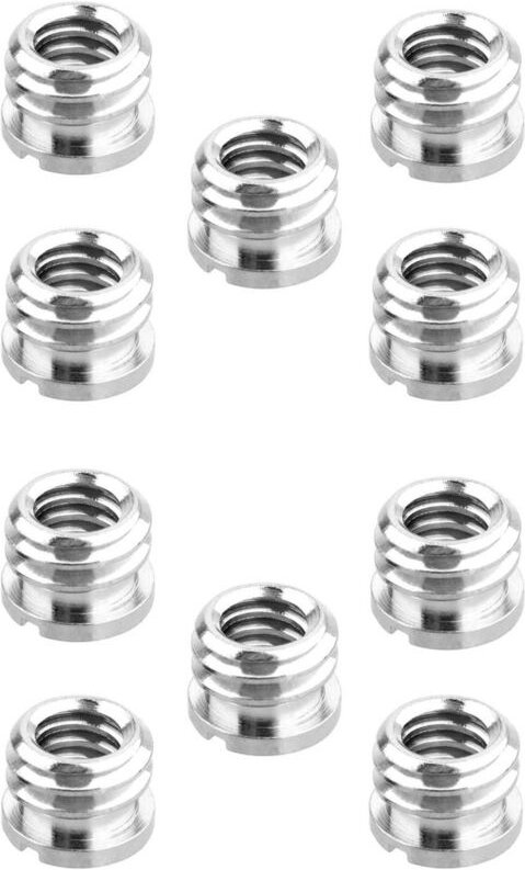 10 Pack 1/4 Bis 3/8 Konversion Schrauben Standard Adapter Reduzier Hülse Konverter für Slr Kamera Kamera Stativ Einbein ...