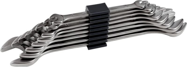 Bahco Doppelmaulschlüssel-Satz, Zoll - 8 Stück/Kunststoffclip