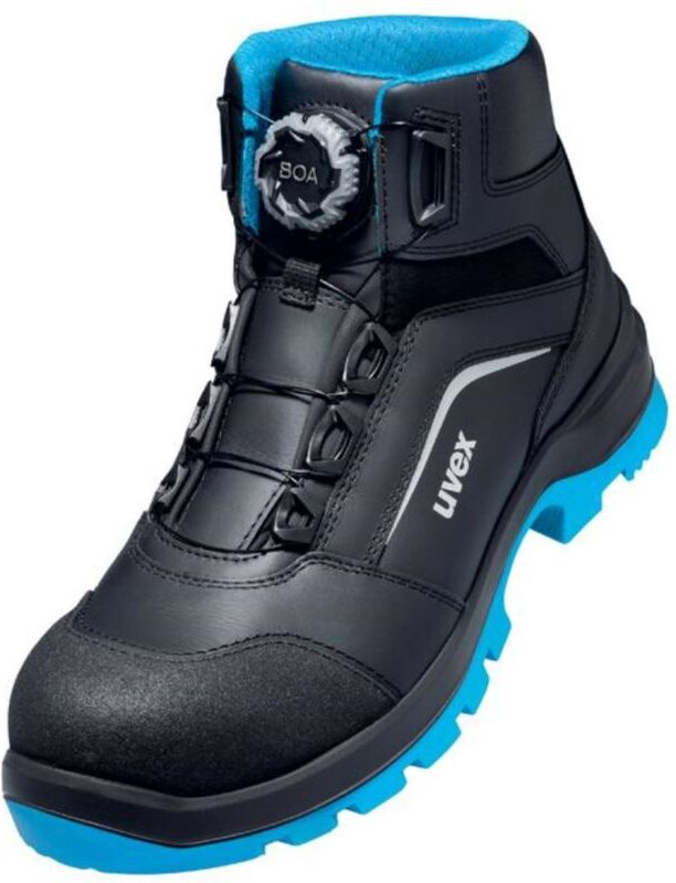 2 xenova® Stiefel S3 schwarz, blau Weite 11 Größe 44 9569244