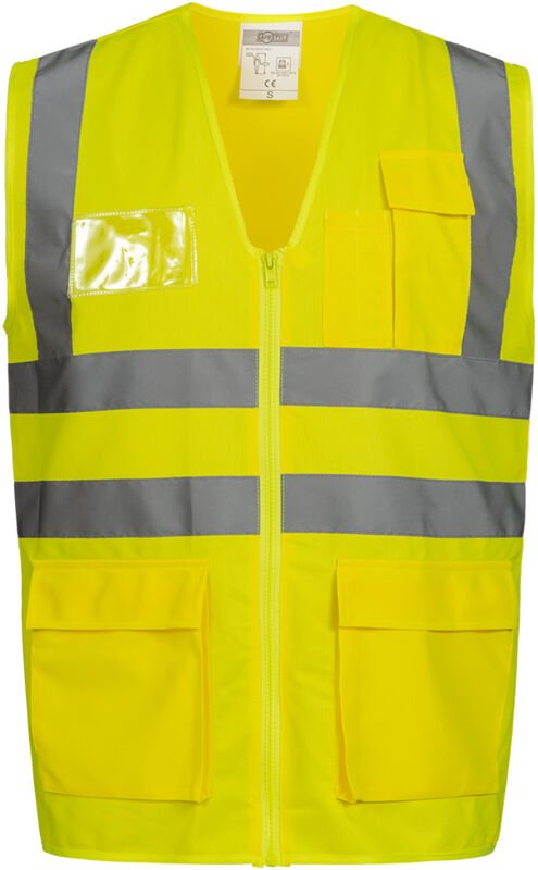 Gr .6XL (78/80) ALBIN WARNSCHUTZWESTE GELB gelb ALBIN HIGH VISIBILITY VEST Y