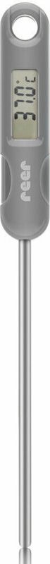 Reer - Flaschenthermometer schwarz, digital