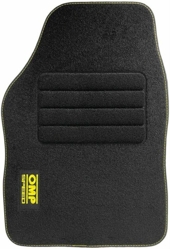 Auto-Fußmatte OMP SPEED Universal Gelb