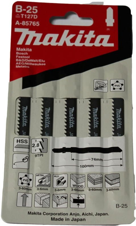 Stichsägeblatt B-25 - Makita