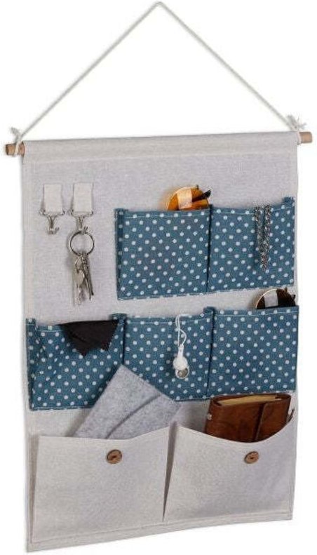 Hangende aufbewahrung aus stoff 883096